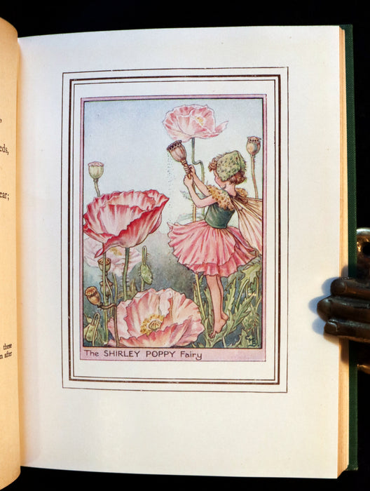 1950 Rare Cicely Mary Barker Book - FAIRIES OF THE FLOWERS AND TREES. First Edition.