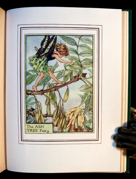 1950 Rare Cicely Mary Barker Book - FAIRIES OF THE FLOWERS AND TREES. First Edition.