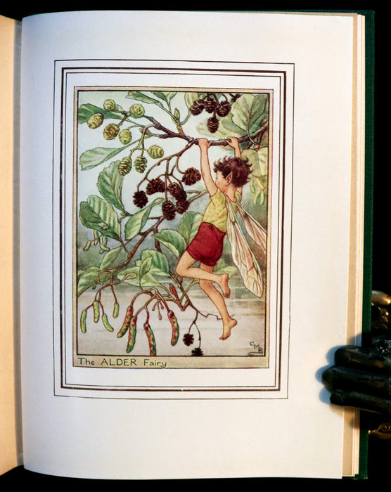 1950 Rare Cicely Mary Barker Book - FAIRIES OF THE FLOWERS AND TREES. First Edition.