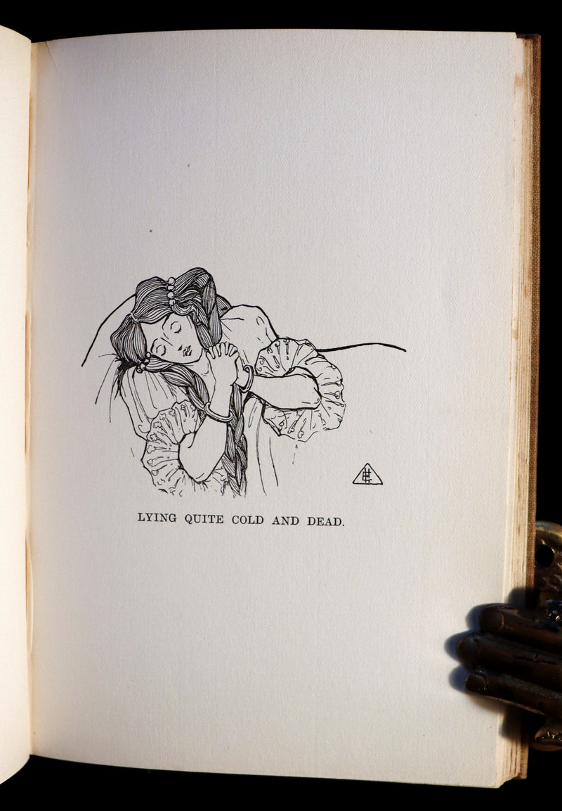 1905 Scarce Book - FAIRY TALES Written and illustrated by "Delta."