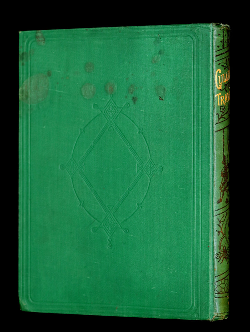 1884 Rare Victorian Book - GULLIVER's Travels Into Several Remote Nations of the World illustrated by Thomas Morten.