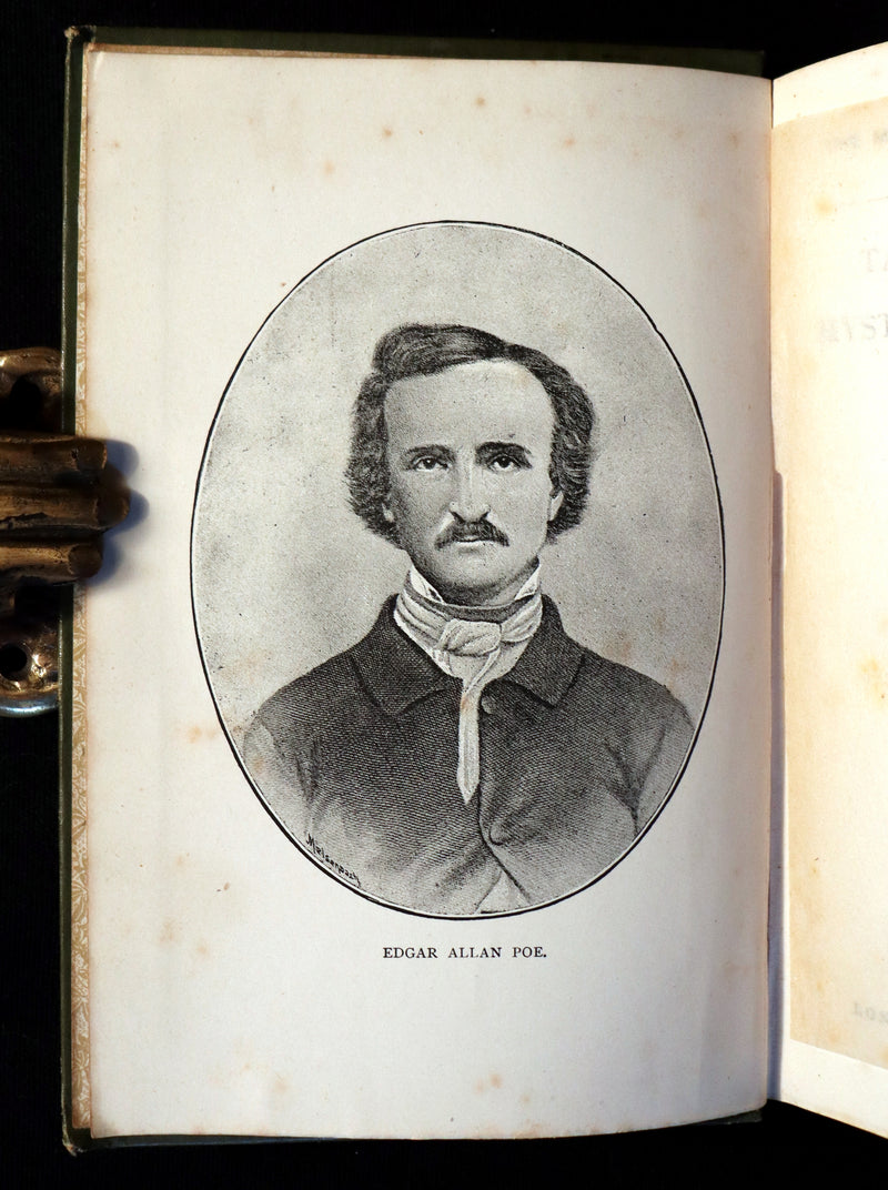 1890 Rare Book - Edgar Allan POE Tales of Adventure Mystery and Imagination.