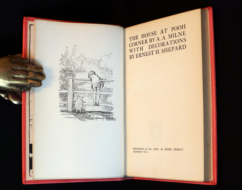 1928 First UK Edition - A. A. Milne & Ernest H. Shepard - The HOUSE at POOH CORNER.