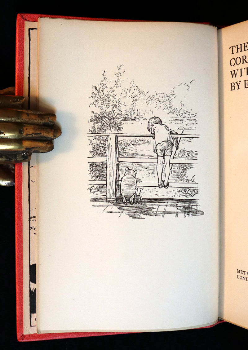 1928 First UK Edition - A. A. Milne & Ernest H. Shepard - The HOUSE at POOH CORNER.