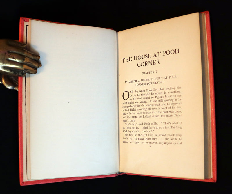 1928 First UK Edition - A. A. Milne & Ernest H. Shepard - The HOUSE at POOH CORNER.