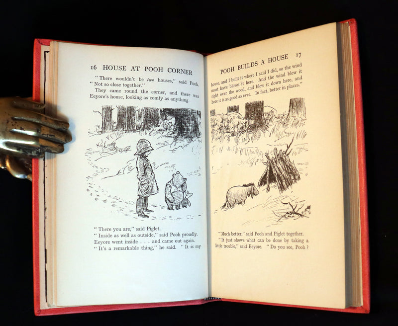 1928 First UK Edition - A. A. Milne & Ernest H. Shepard - The HOUSE at POOH CORNER.