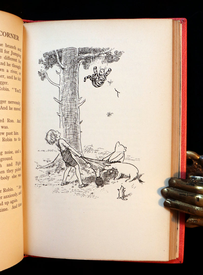 1928 First UK Edition - A. A. Milne & Ernest H. Shepard - The HOUSE at POOH CORNER.
