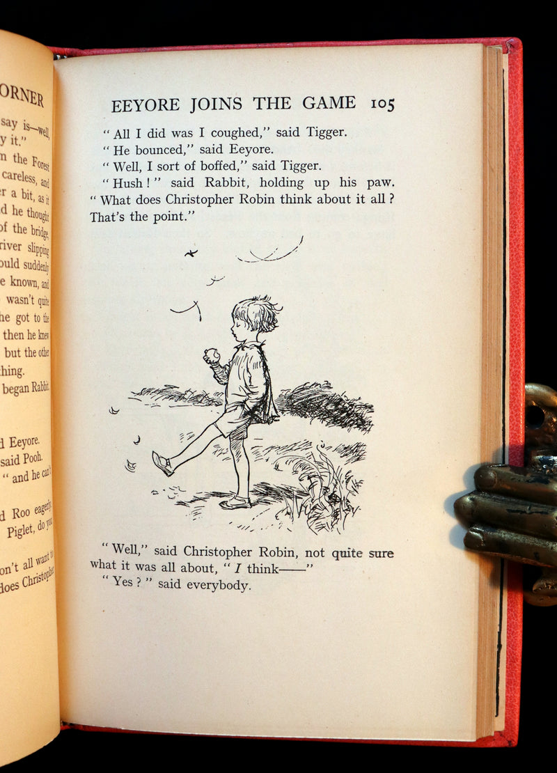 1928 First UK Edition - A. A. Milne & Ernest H. Shepard - The HOUSE at POOH CORNER.