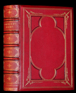 1869 Rare Book in a beautiful BINDING ~ The FAERIE QUEENE & The Complete Works of Edmund SPENSER.