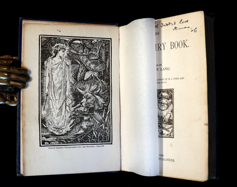 1905 Scarce Edition - The BLUE FAIRY BOOK by Andrew Lang Illustrated by H. J. FORD.