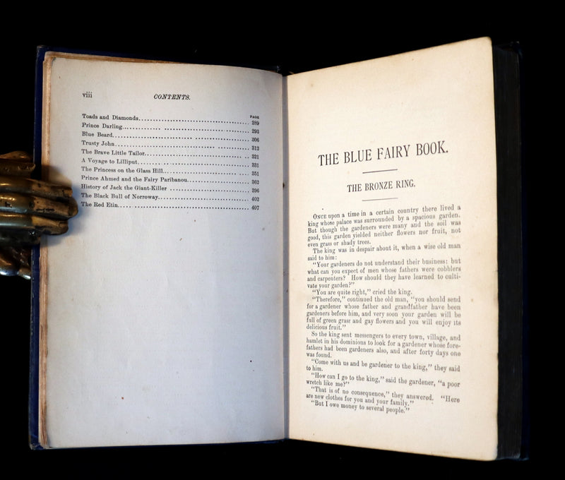 1905 Scarce Edition - The BLUE FAIRY BOOK by Andrew Lang Illustrated by H. J. FORD.