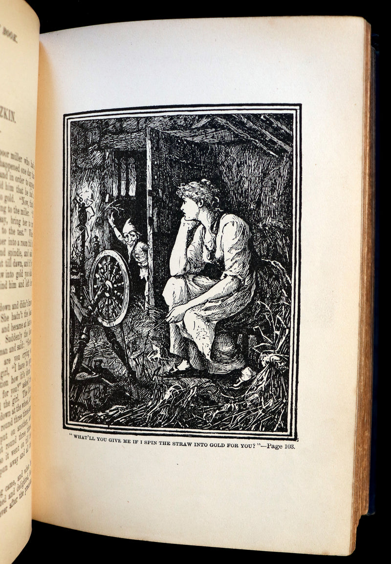 1905 Scarce Edition - The BLUE FAIRY BOOK by Andrew Lang Illustrated by H. J. FORD.