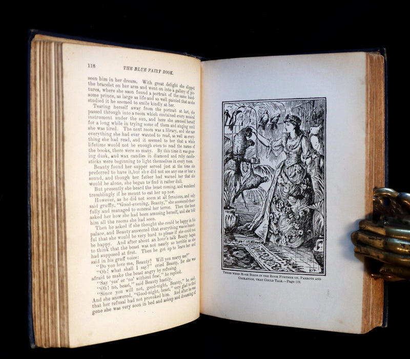 1905 Scarce Edition - The BLUE FAIRY BOOK by Andrew Lang Illustrated by H. J. FORD.