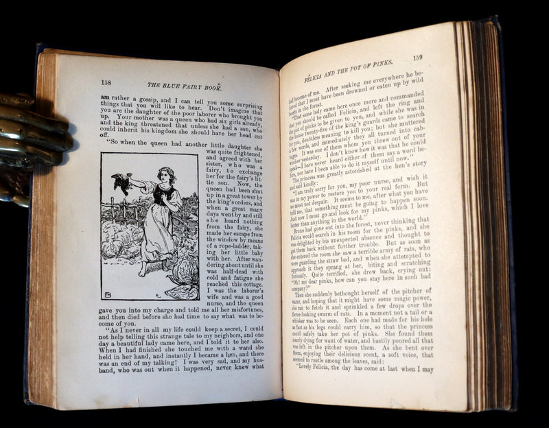 1905 Scarce Edition - The BLUE FAIRY BOOK by Andrew Lang Illustrated by H. J. FORD.