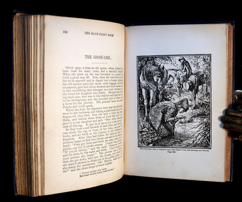 1905 Scarce Edition - The BLUE FAIRY BOOK by Andrew Lang Illustrated by H. J. FORD.