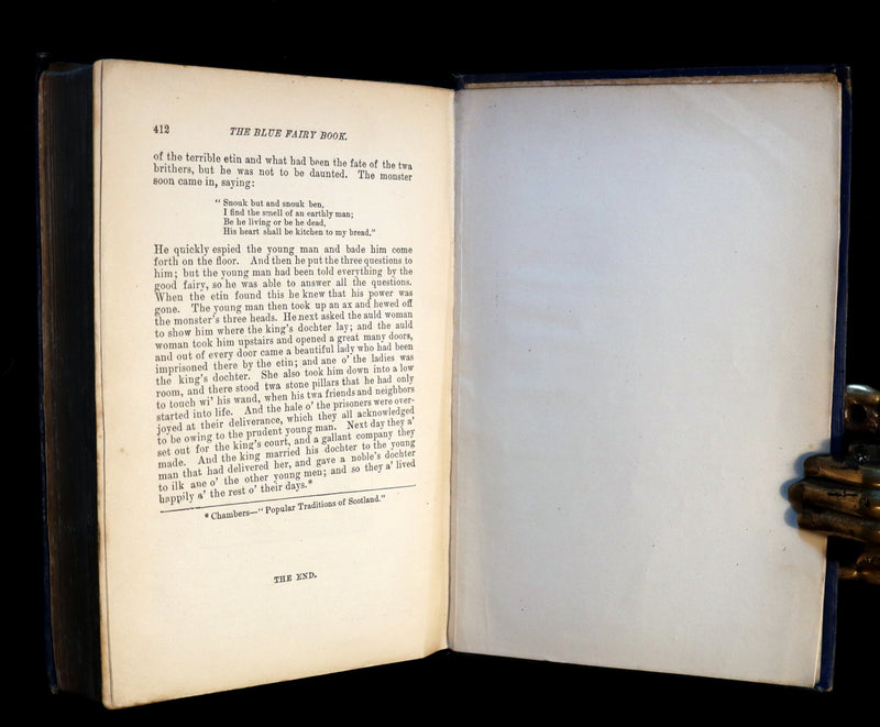 1905 Scarce Edition - The BLUE FAIRY BOOK by Andrew Lang Illustrated by H. J. FORD.