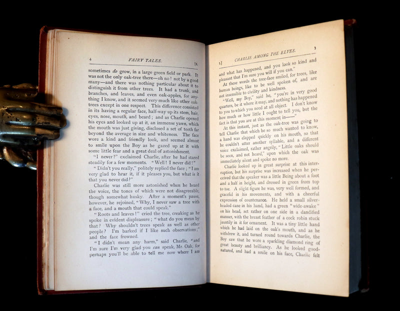 1882 Scare Book - Moonshine Fairy Stories Illustrated by William Brunton. First Edition.