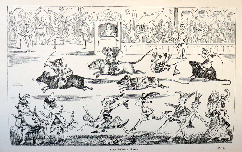 1882 Scare Book - Moonshine Fairy Stories Illustrated by William Brunton. First Edition.