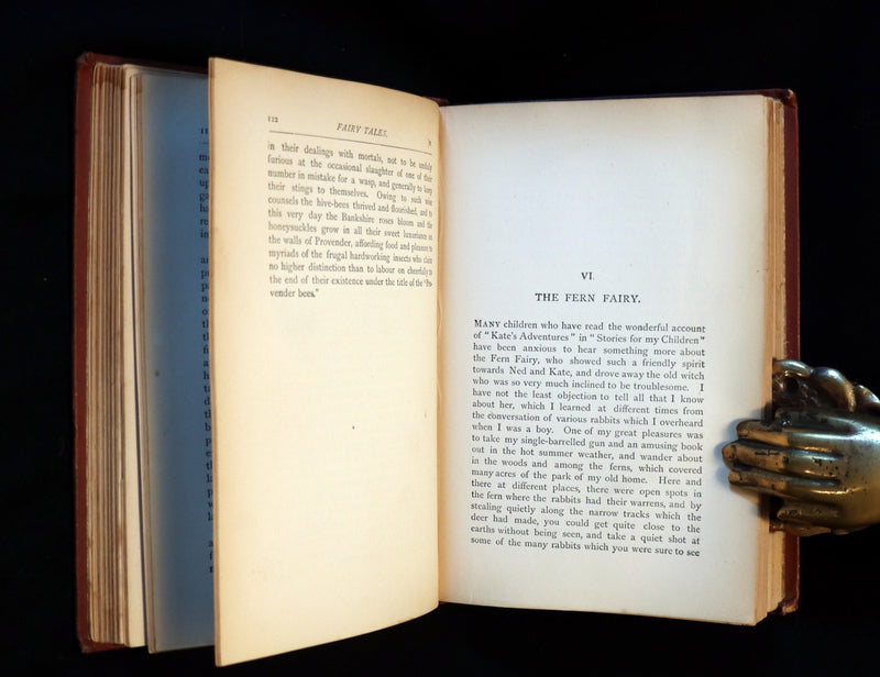 1882 Scare Book - Moonshine Fairy Stories Illustrated by William Brunton. First Edition.