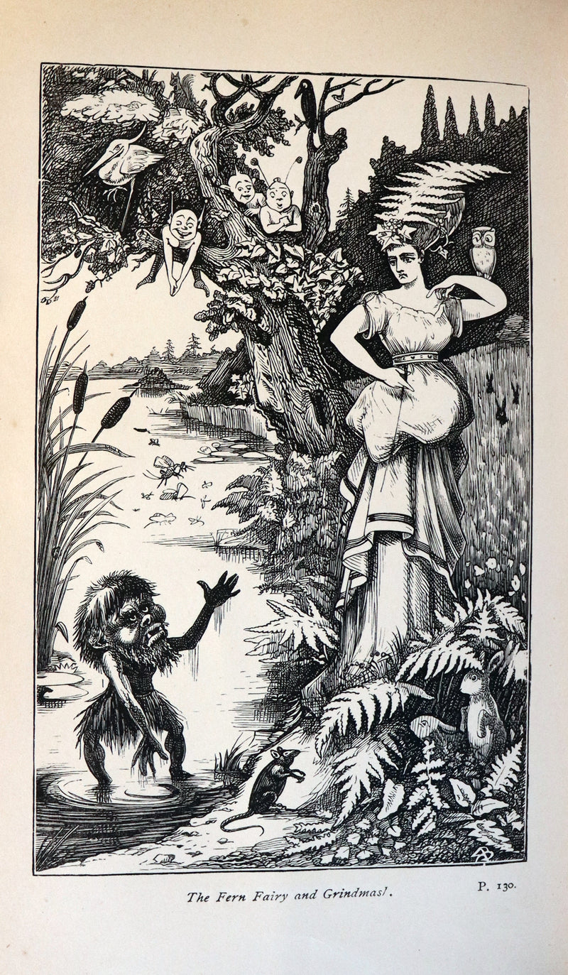 1882 Scare Book - Moonshine Fairy Stories Illustrated by William Brunton. First Edition.