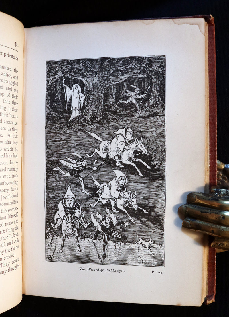 1882 Scare Book - Moonshine Fairy Stories Illustrated by William Brunton. First Edition.