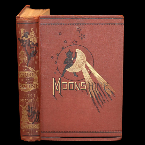 1882 Scare Book - Moonshine Fairy Stories Illustrated by William Brunton. First Edition.