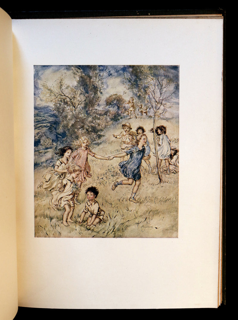 1918 Rare First Edition - The Springtide of Life by Swinburne illustrated by Arthur Rackham.