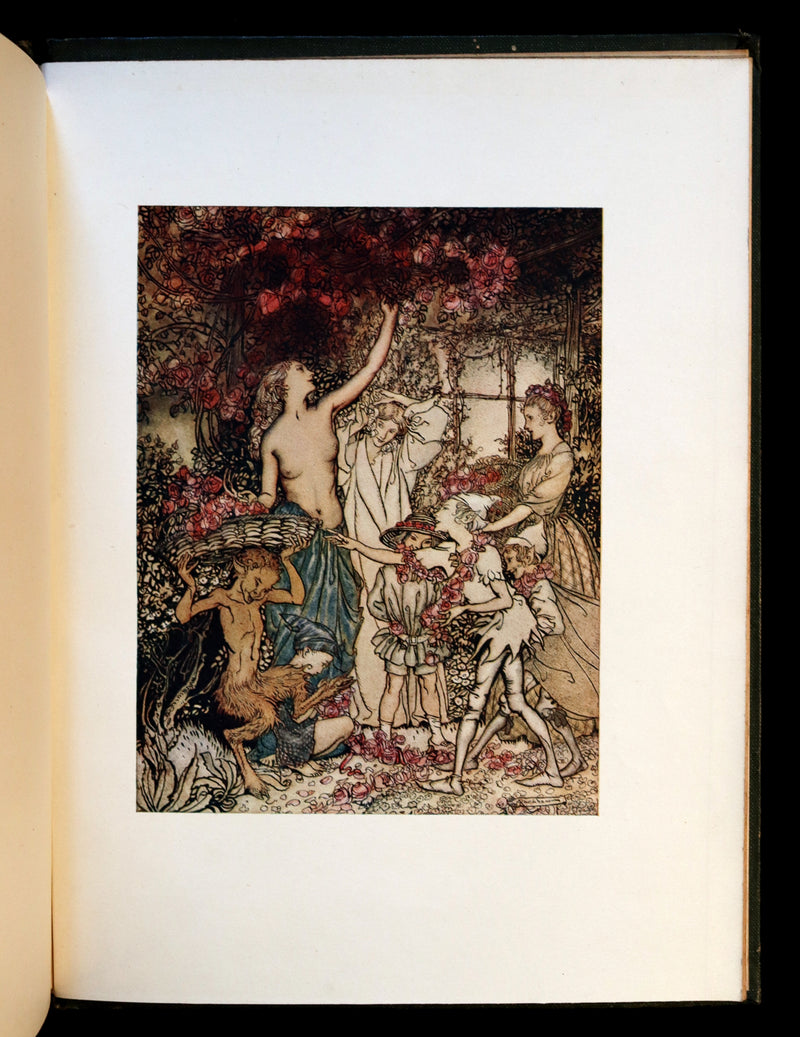 1918 Rare First Edition - The Springtide of Life by Swinburne illustrated by Arthur Rackham.