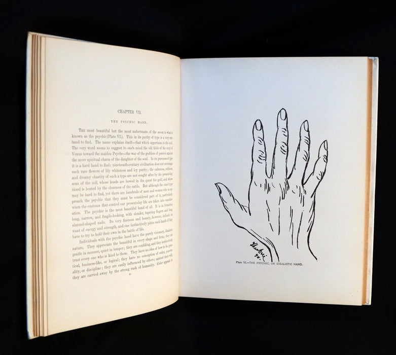 1900 Rare PALMISTRY Book - CHEIRO'S LANGUAGE OF THE HAND with reproductions of Famous Hands.