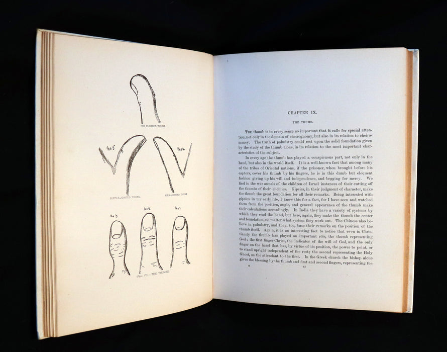 1900 Rare PALMISTRY Book - CHEIRO'S LANGUAGE OF THE HAND with reproductions of Famous Hands.