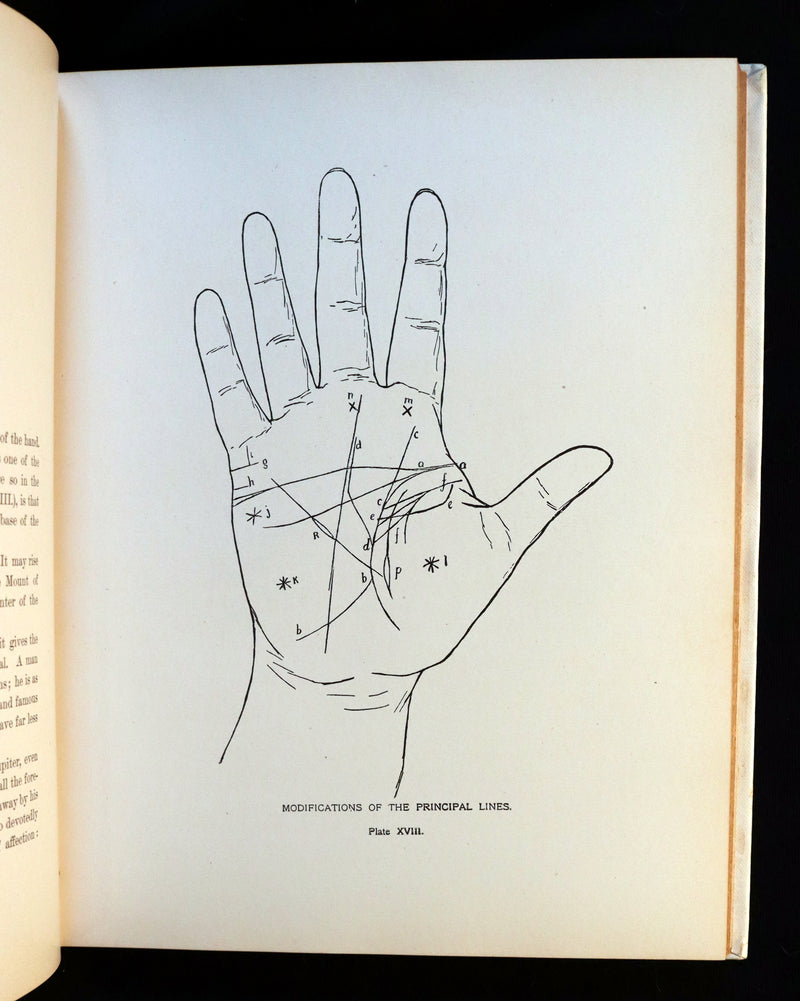 1900 Rare PALMISTRY Book - CHEIRO'S LANGUAGE OF THE HAND with reproductions of Famous Hands.