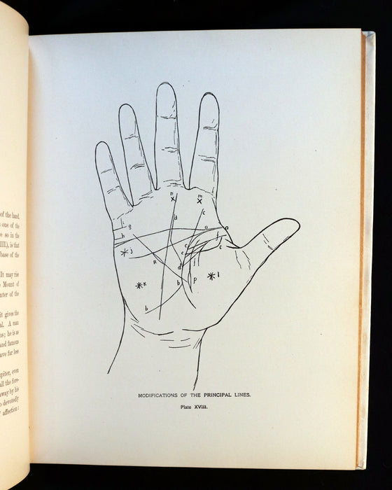 1900 Rare PALMISTRY Book - CHEIRO'S LANGUAGE OF THE HAND with reproductions of Famous Hands.