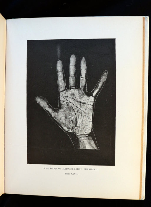 1900 Rare PALMISTRY Book - CHEIRO'S LANGUAGE OF THE HAND with reproductions of Famous Hands.