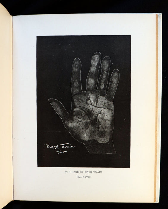 1900 Rare PALMISTRY Book - CHEIRO'S LANGUAGE OF THE HAND with reproductions of Famous Hands.