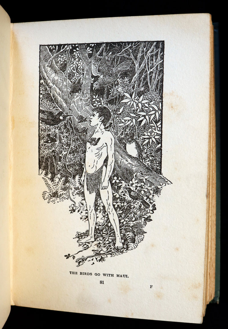 1936 Scarce Book - MAORILAND FAIRY TALES by Edith Howes - New Zealand Maori Tales.