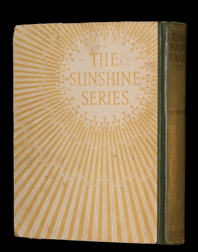 1930 Scarce Book - GRIMM's FAIRY Tales with 24 Colour Plates By Harry G. Theaker.