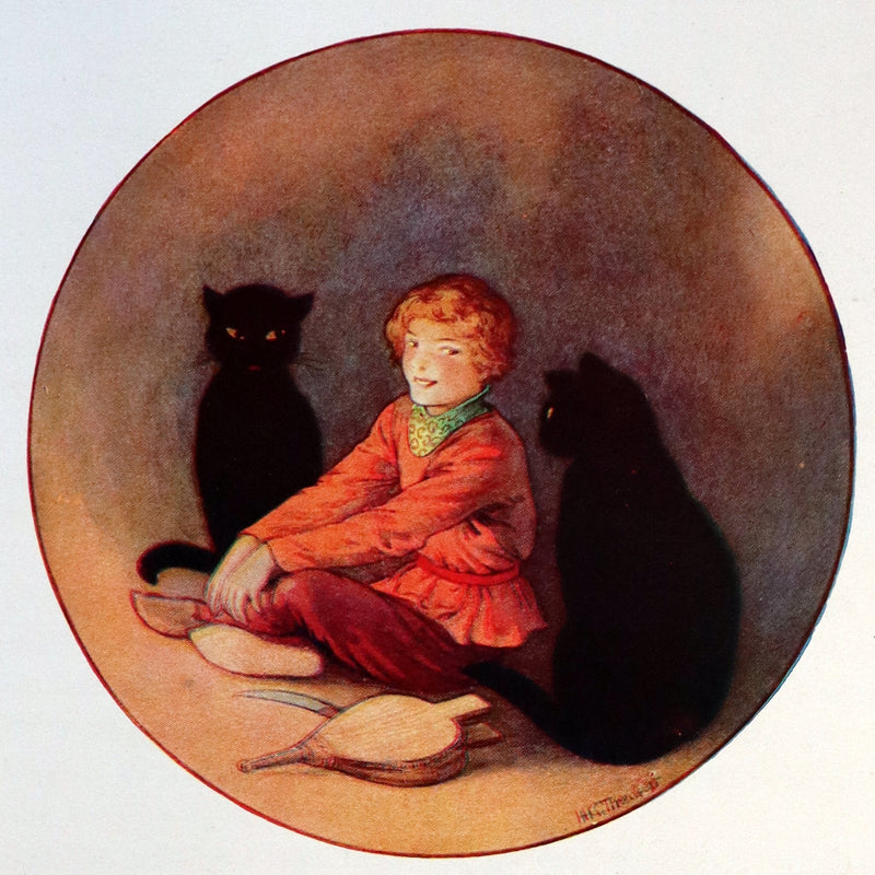 1930 Scarce Book - GRIMM's FAIRY Tales with 24 Colour Plates By Harry G. Theaker.