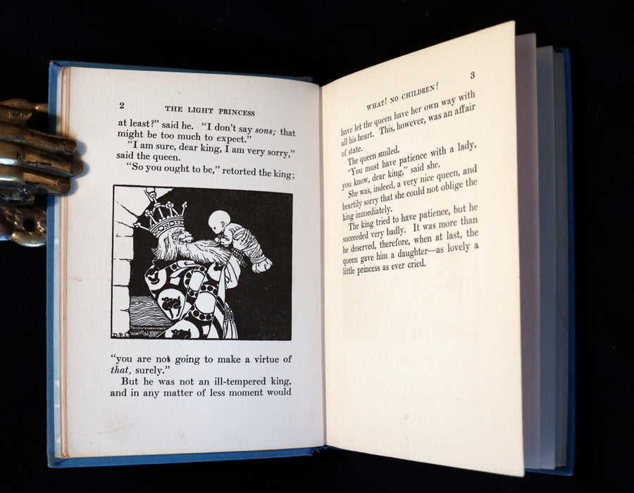 1926 Rare Book - THE LIGHT PRINCESS by George Macdonald, First illustrated edition by Dorothy P. Lathrop.