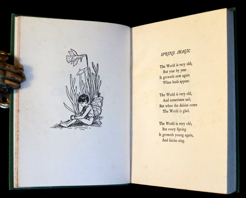 1940 Rare Book - THE BOOK OF THE FLOWER FAIRIES by Cicely Mary Barker.