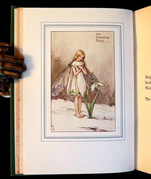 1940 Rare Book - THE BOOK OF THE FLOWER FAIRIES by Cicely Mary Barker.