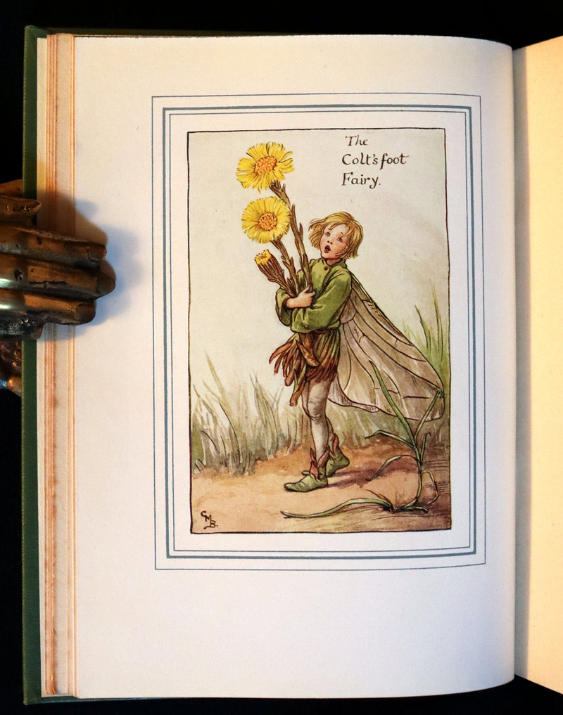 1940 Rare Book - THE BOOK OF THE FLOWER FAIRIES by Cicely Mary Barker.