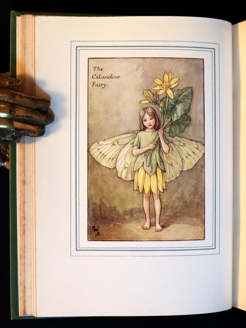 1940 Rare Book - THE BOOK OF THE FLOWER FAIRIES by Cicely Mary Barker.