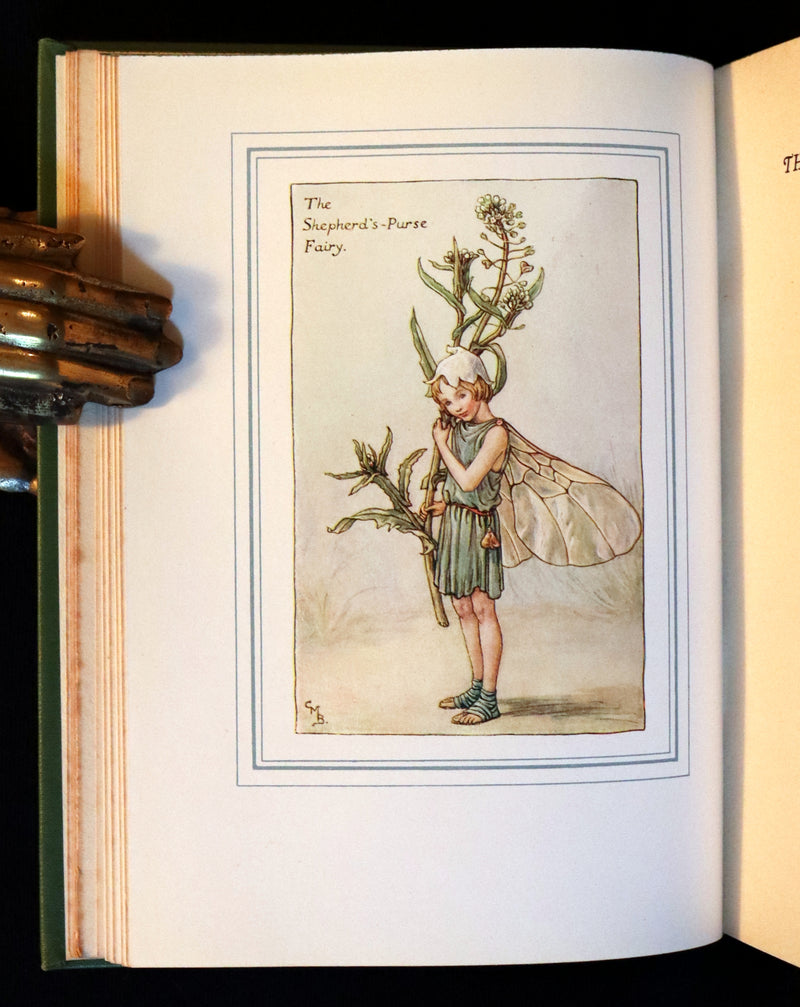 1940 Rare Book - THE BOOK OF THE FLOWER FAIRIES by Cicely Mary Barker.