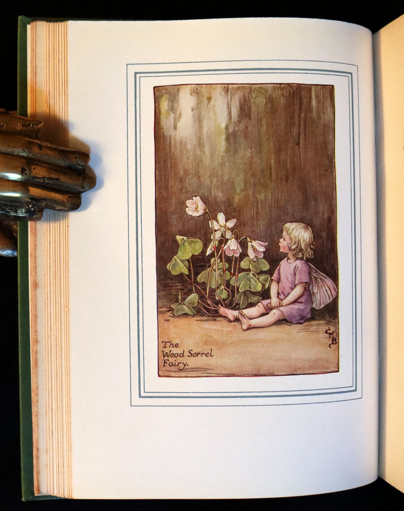 1940 Rare Book - THE BOOK OF THE FLOWER FAIRIES by Cicely Mary Barker.