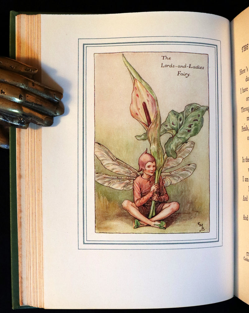 1940 Rare Book - THE BOOK OF THE FLOWER FAIRIES by Cicely Mary Barker.