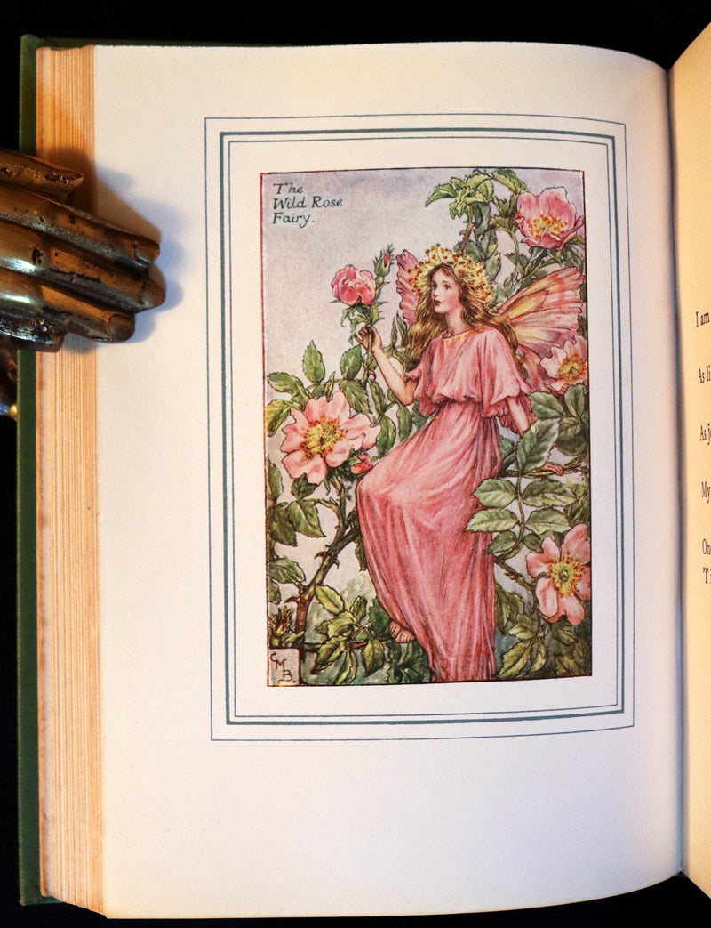 1940 Rare Book - THE BOOK OF THE FLOWER FAIRIES by Cicely Mary Barker.