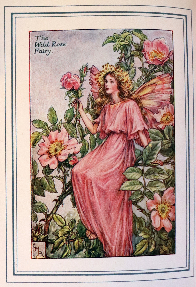 1940 Rare Book - THE BOOK OF THE FLOWER FAIRIES by Cicely Mary Barker.