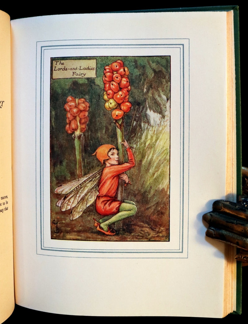 1940 Rare Book - THE BOOK OF THE FLOWER FAIRIES by Cicely Mary Barker.