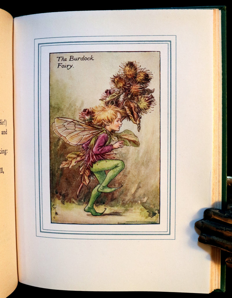 1940 Rare Book - THE BOOK OF THE FLOWER FAIRIES by Cicely Mary Barker.