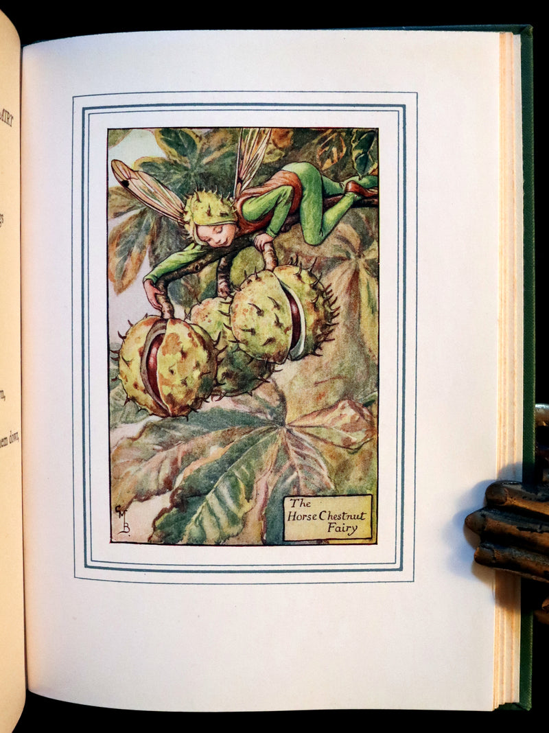 1940 Rare Book - THE BOOK OF THE FLOWER FAIRIES by Cicely Mary Barker.